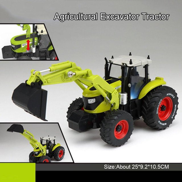 Linyi toy car Bagger Bulldozer Diecast Modelle, 1:32, mit Ton und Licht, ab 14 Jahren - Bild 1