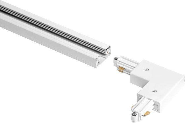 Ledvance Schienensystem Eckverbinder Weiß 10,4 cm - Bild 1