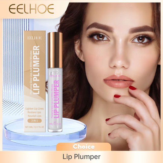 eelhoe Lippenöl, rosa, glänzend, Unisex - Bild 1