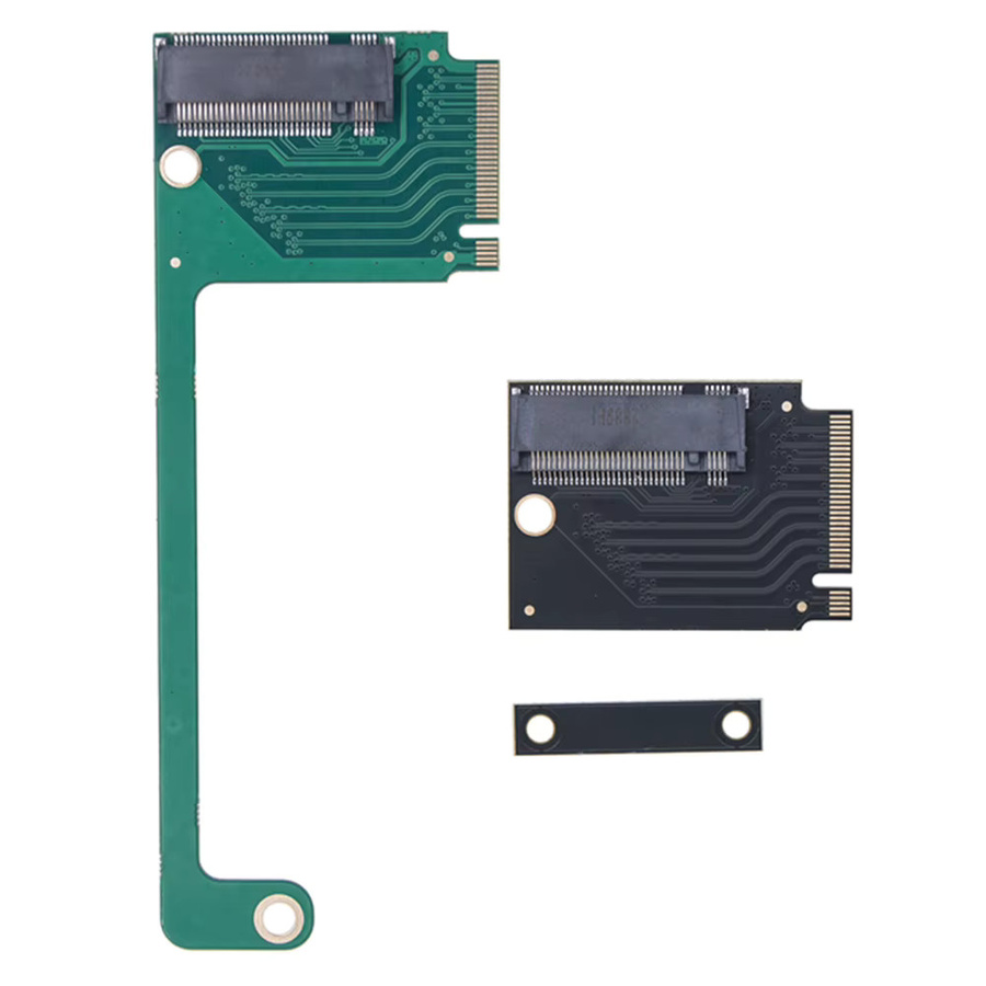 Asus Rog Ally PCIe 4.0 M.2 Modifikationsplatine NVMe SSD-Adapter in Grün - Bild 2