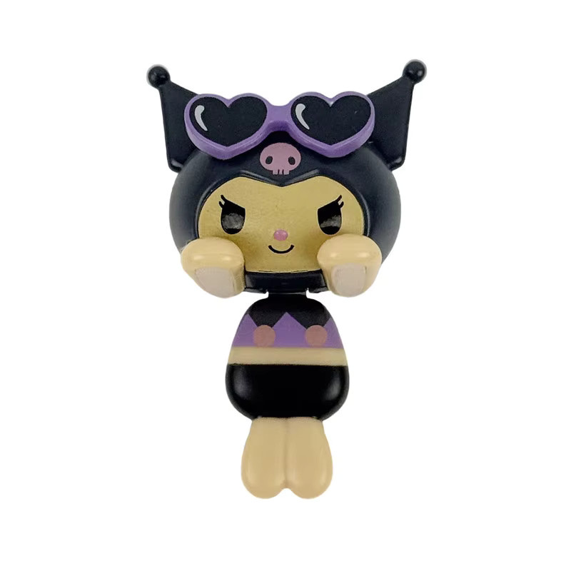 Sanrio Blind Box Becher Set mit Kuromi und Cinnamoroll in Schwarz und Mehrfarbig - Bild 2