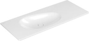 V&B Schrankwaschtisch Antao Eckausführung ohne Überlauf in Weiß B: 120 cm, T: 50 cm - Bild 1