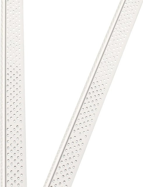 ProfileXXL Eckwinkel Rund für Trockenbau aus PVC in Weiß, B/H: 32 x 32 mm, Länge: 2,5 m - Bild 1