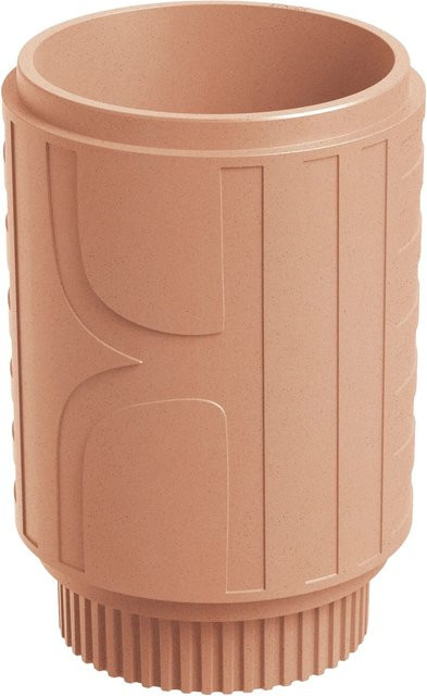 Prosperplast Blumentopf Folka Round Midl in Terrakotta, Durchmesser: 40 cm, Höhe: 57 cm - Bild 1