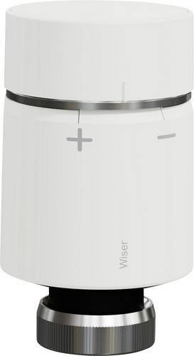Schneider Electric Wiser CCTFR6110 Heizkörperthermostat in Weiß mit App-Steuerung und Kindersicherung - Bild 1