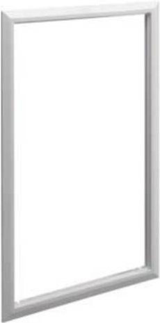 Hager Blendrahmen FZ022B universell 2-feldig für Schrankgröße 650 x 550 mm aus Metall in Weiß - Bild 1