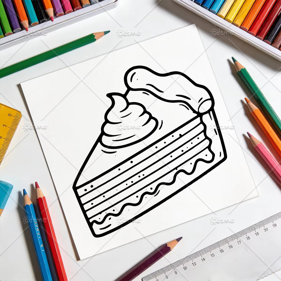 DELICIOUS FOOD Malbuch für Erwachsene, Cozy Spaces Coloring - Bild 3