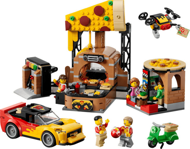 LEGO City Pizza-Liefererlebnis Bauset ab 6 Jahren - Bild 3