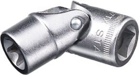 Stahlwille Gelenk-Steckschlüsseleinsatz Innen-TX E12 3/8 Zoll in Silber - Bild 1