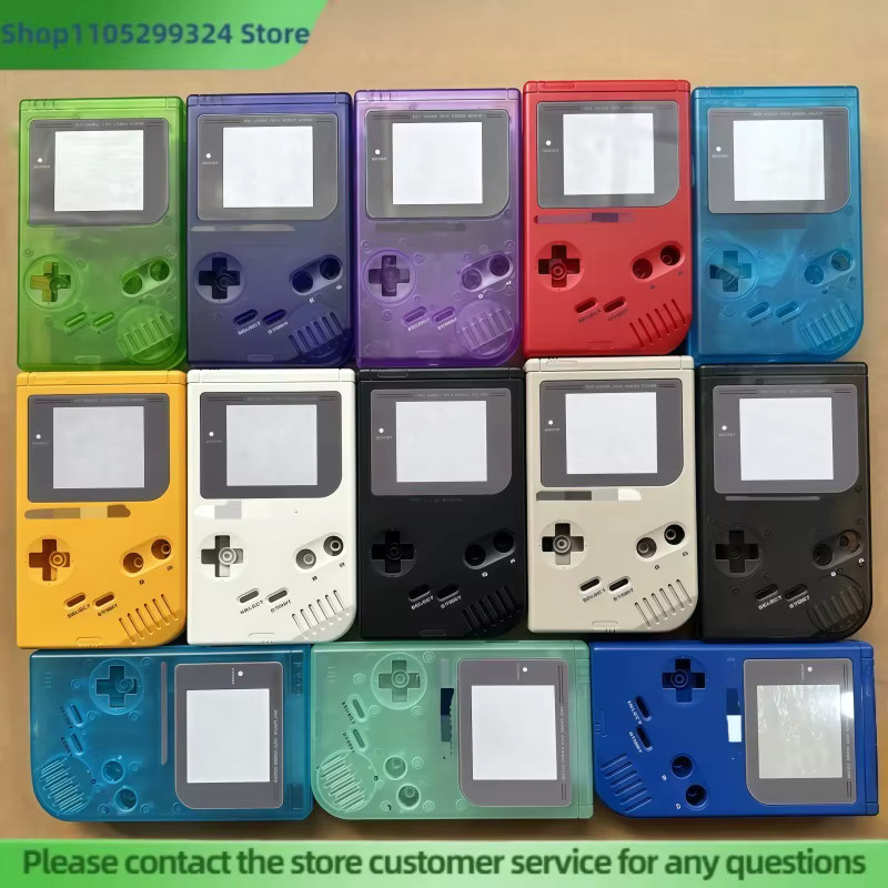 Bandai GB Classic Gaming-Konsole Ersatzgehäuse mit Tasten in Multicolor Retro-Design - Bild 1