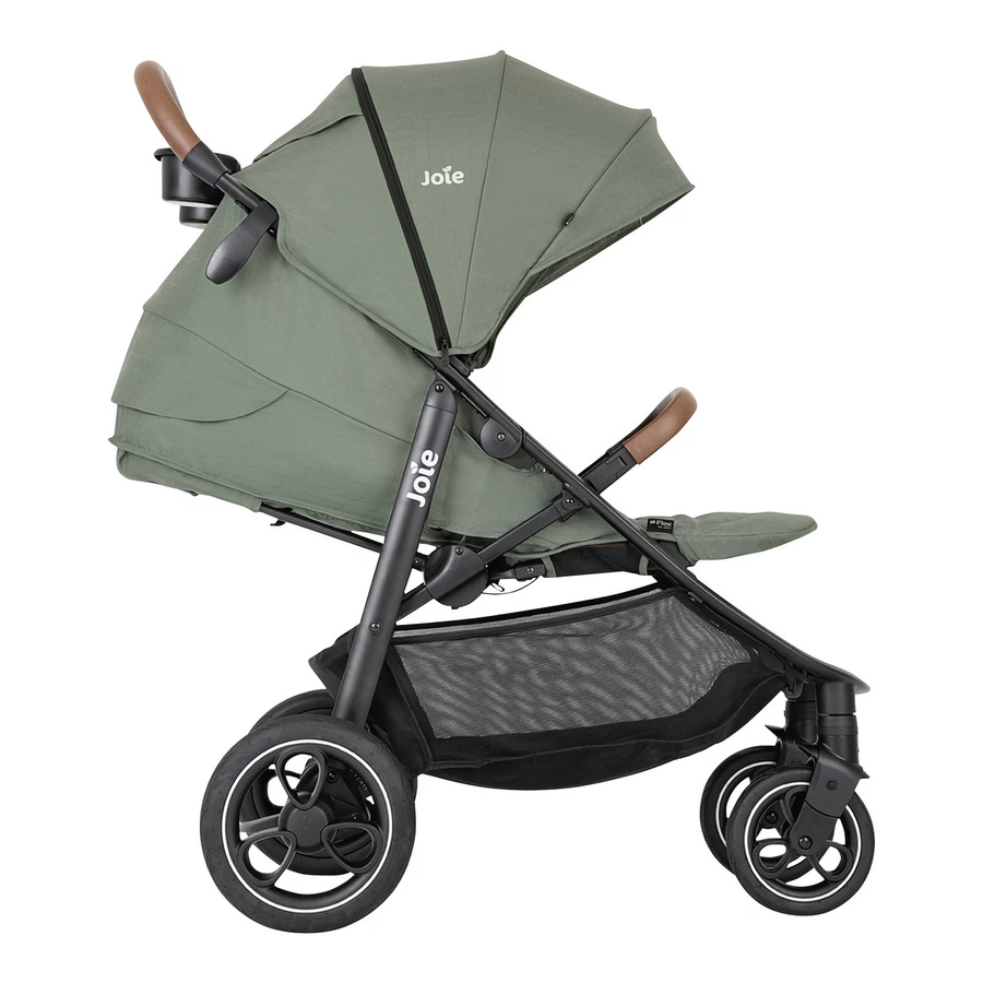 Joie Kinderwagen Litetrax Pro Buggy in Grün mit Federung und Regenschutz - Bild 2