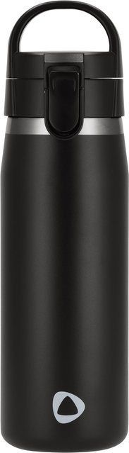 SILVERCREST Edelstahl-Trinkflasche in Schwarz mit 0,75 l Volumen - Bild 1