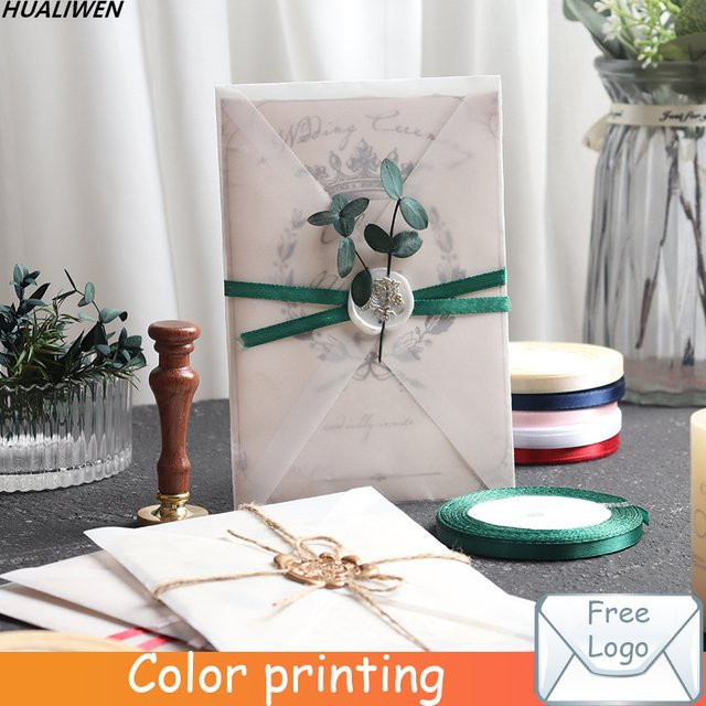20 Stück CRANKEY transparente Schwefelsäure-Papierumschläge für DIY-Postkarten, Kartenaufbewahrung und Geschenkverpackungen - Bild 1