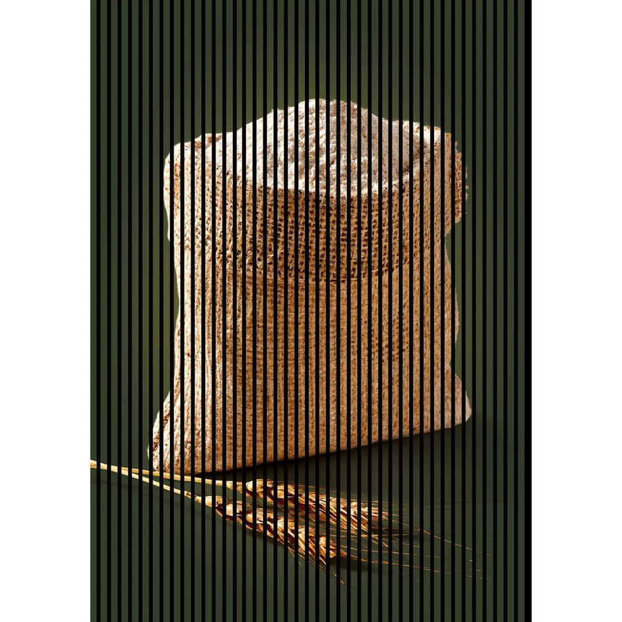 FN Acustico Akustikplatte Backen in Bunt aus PET und MDF mit modernem Design, B/H: 1.693 x 2.400 mm, Tiefe: 19 mm - Bild 1