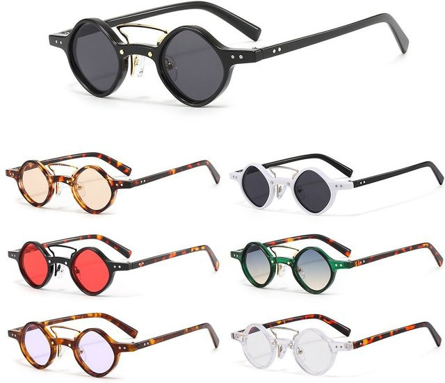 Gootrades Sonnenbrille, rund, Vollrand, Unisex - Bild 1