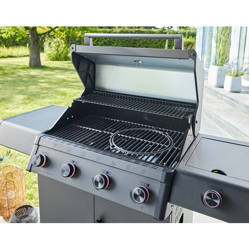 THOR Gasgrill Thunder mit 4 Hauptbrennern und Searbrenner in Schwarz - Bild 3
