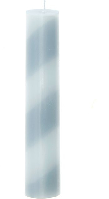 Rico Design Stabkerze diagonal gestreift Dunkelblau/Blau - Bild 1