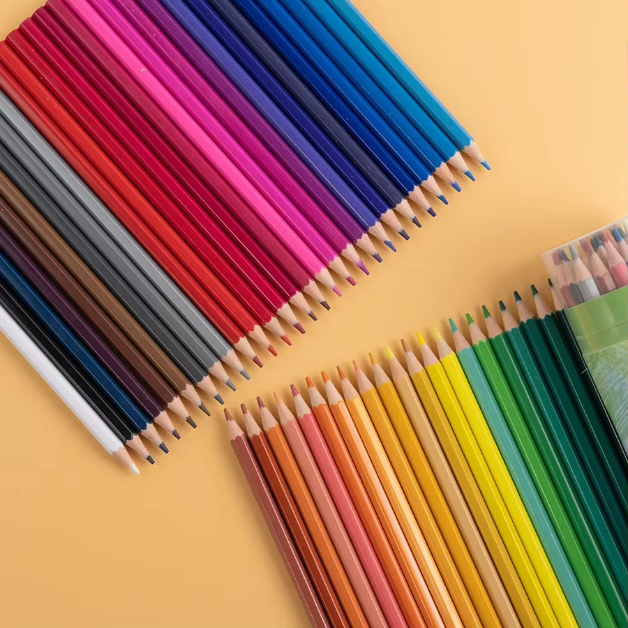 Chiikawa Buntstifte-Set mit 24 Farben für Kinder, pigmentierte Malstifte aus Holz in Mehrfarben - Bild 2