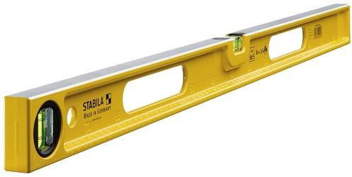 Stabila Wasserwaage Type 82 S aus Aluminium in Gelb, Länge: 80 cm - Bild 1