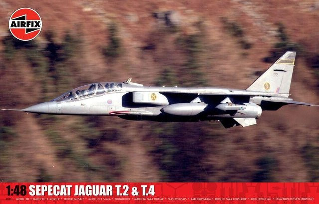 Airfix SEPECAT Jaguar T.2 & T.4, Modellbauzeug, 1:48 - Bild 1
