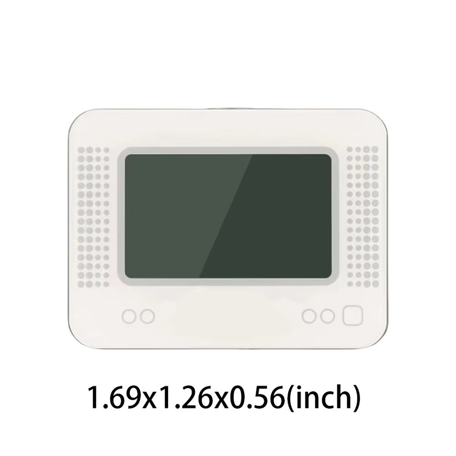 Allmiibo Wiederaufladbarer Smart-Simulator mit LCD-Bildschirm und Swipe Induction Burner in Weiß - Bild 5