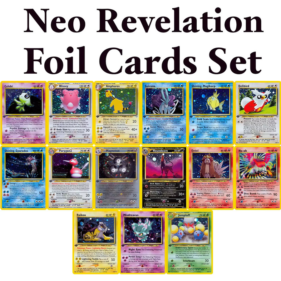 Keeppley Pokémon Folien-Spielkarten Team Rocket Fossil Basis-Set, Set / Bundle - Bild 3