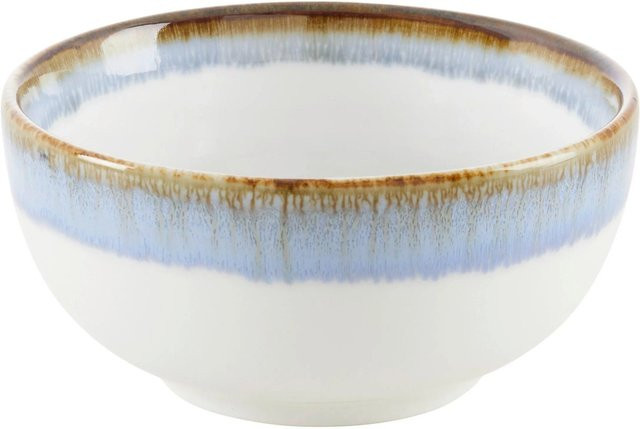 Mömax Dessertschale Saturn Blau aus Keramik Durchmesser: 11 cm - Bild 1