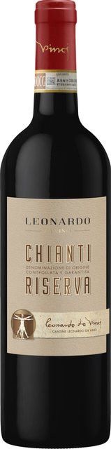 Leonardo Da Vinci Chianti Riserva Rotwein, Sangiovese, Toskana, 2021, trocken, 0,75 l - Bild 1