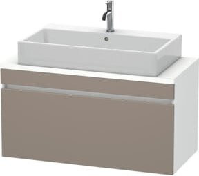 Duravit Waschtischunterschrank Com DuraStyle in Weiß, Wandmontage, B/T/H: 100 x 47,8 x 51,2 cm - Bild 1