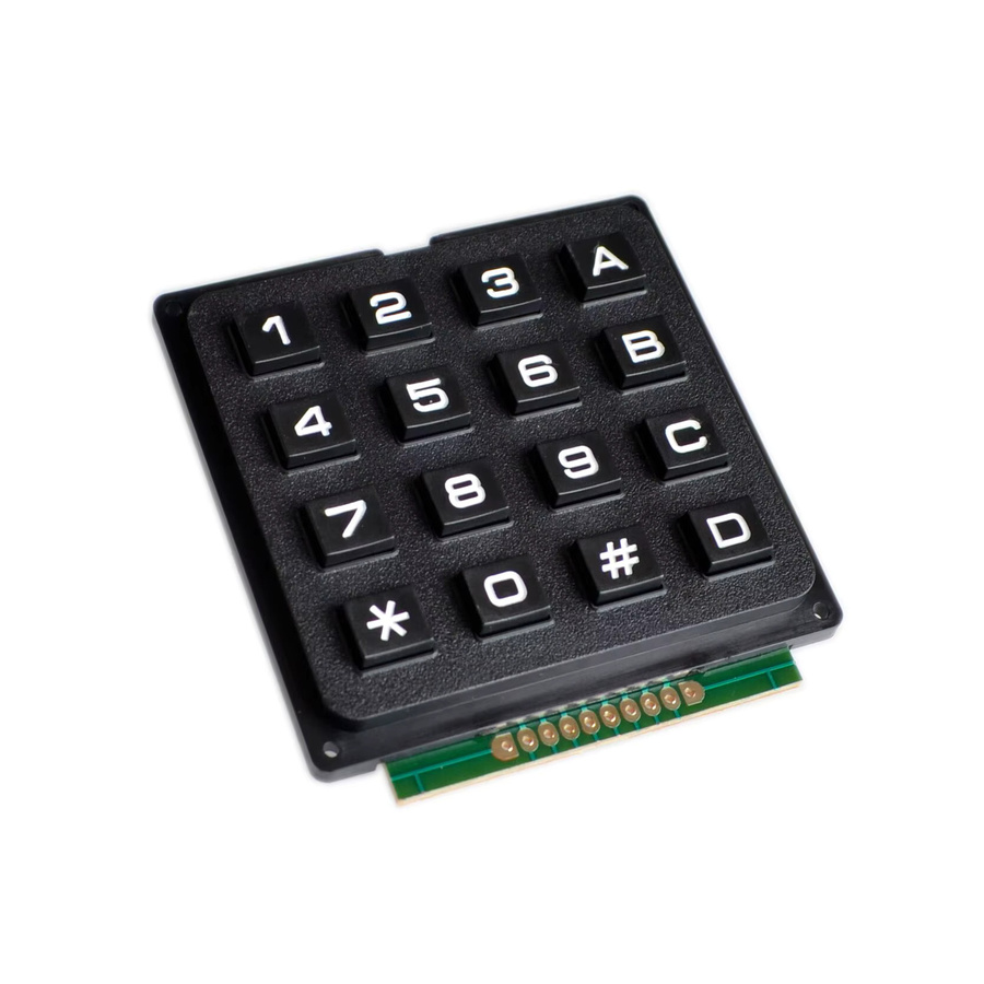 Si Tai&SH Matrix Tastatur Modul 4x4 und 3x4 mit Kunststoff Tasten für Arduino Controller, PIC und AVR - Bild 2