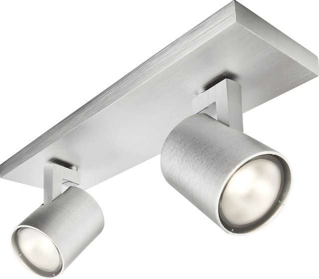 Philips Runner 2er Spot Set aus Aluminium in Silber für Schienensysteme - Bild 1