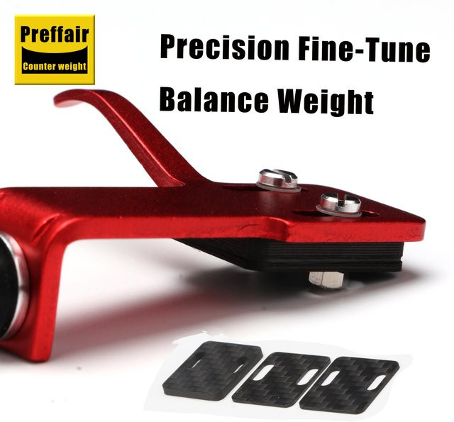 Preffair Phono-Tonabnehmer-Abstandshalter aus Metall zur VTA-Einstellung für Plattenspieler von Thorens, Rega und Linn - Bild 1