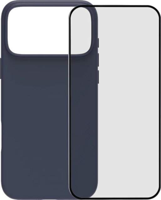 BlueBuilt Schutzhülle mit MagSafe für iPhone 17 Pro Max in Blau inklusive Panzerglas - Bild 1