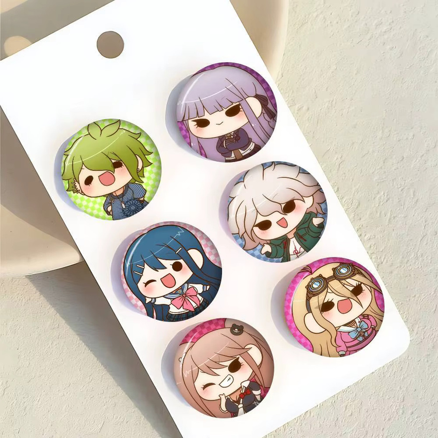 Kayou Brosche, Chibi Tiere, Bunt, Unisex - Bild 2