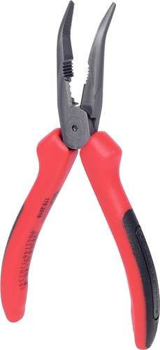 KS Tools ULTIMATEplus Flachrundzange 45 Grad gebogen, rot, 165 mm - Bild 1