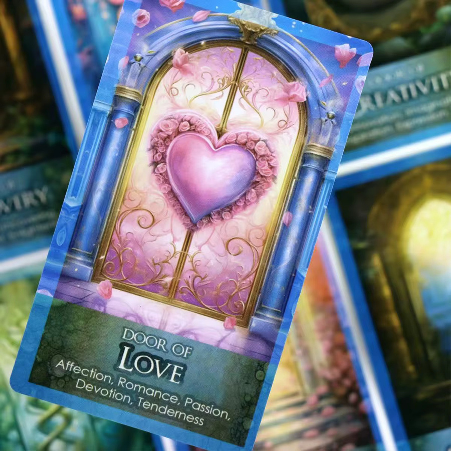 Destiny Doors of Destiny Oracle Deck, 32-Karten-Tarot-inspiriertes Oracle-Set, ab 14 Jahren - Bild 2
