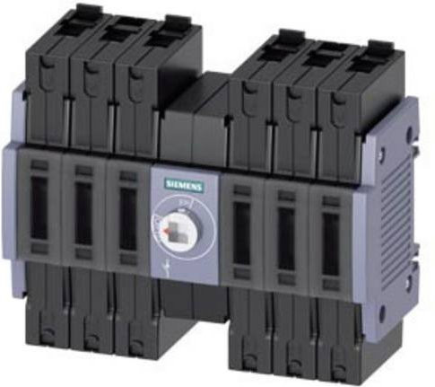 Siemens Lasttrennschalter 6polig 16A 4 Wechsler 1200V grau 3KD16602ME200 - Bild 1