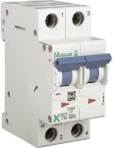 Eaton LS-Schalter MCB PXL-C16/2, 2-polig, 16A, Charakteristik C, Weiß - Bild 1