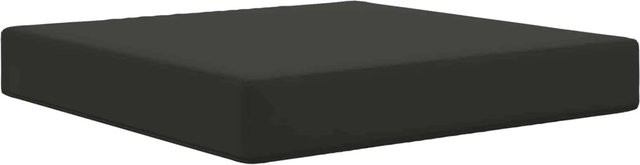 vidaXL Sofakissen für Draußen Schwarz aus Polyester, B/T/H: 60 x 60 x 8 cm - Bild 1