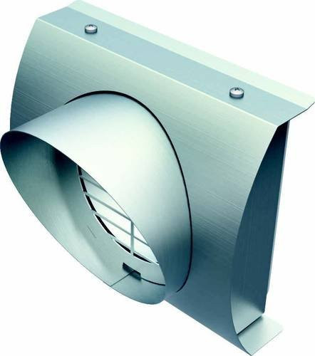 Helios Außenwandblende IP-FBF 125 B aus Edelstahl in Silber - Bild 1
