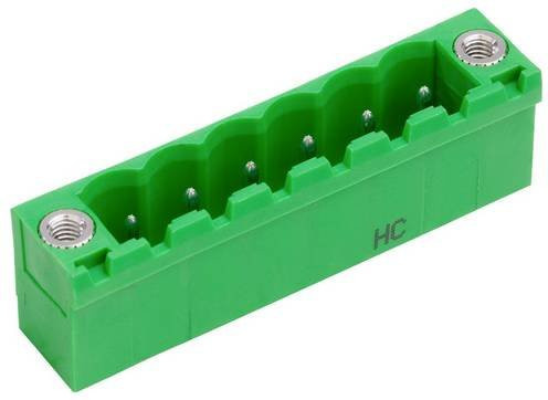 PTR Hartmann Stiftleiste Standard mit 12 Polzahlen und 5mm Rastermaß in Grün - Bild 1