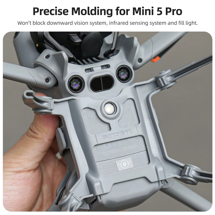 DJI Mini 5 Pro Fahrwerk mit Landungsbeinschutz und erweiterten faltbaren Füßen - Bild 5