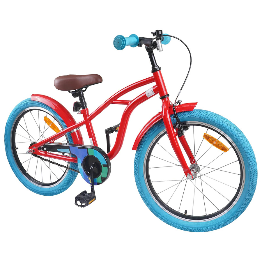 VD Home Furnishing Kinderfahrrad 18 Zoll Rot - Bild 1