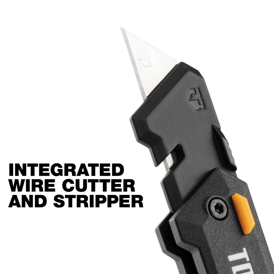 Toughbuilt Kleines Klappmesser TB-H4-12-C aus Edelstahl in Schwarz - Bild 2