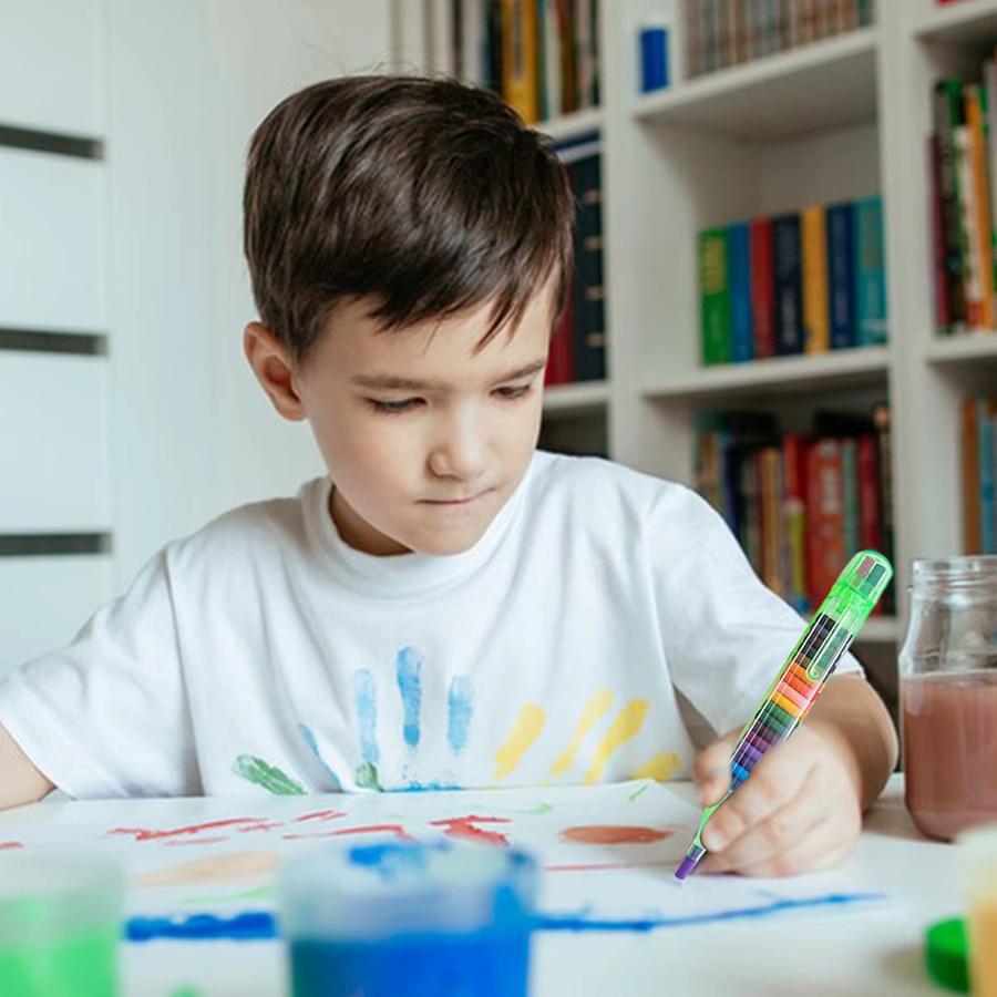 20 Farben Malstifte Set in Multicolour für kreative Schulprojekte und DIY Zeichnungen - Bild 2