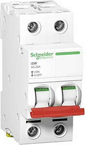Schneider Electric Lasttrennschalter A9S66240 in Rot, Grün und Weiß - Bild 1