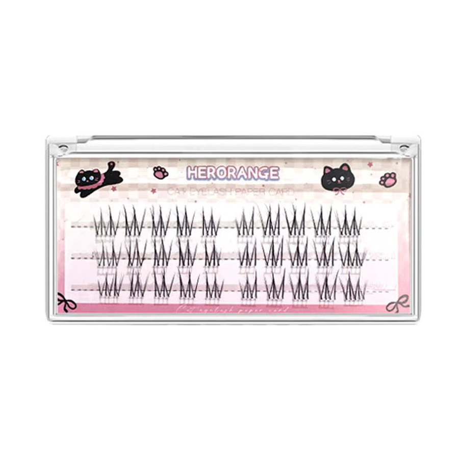Cluster-Wimpern, Black, Natürlich, Unisex - Bild 3