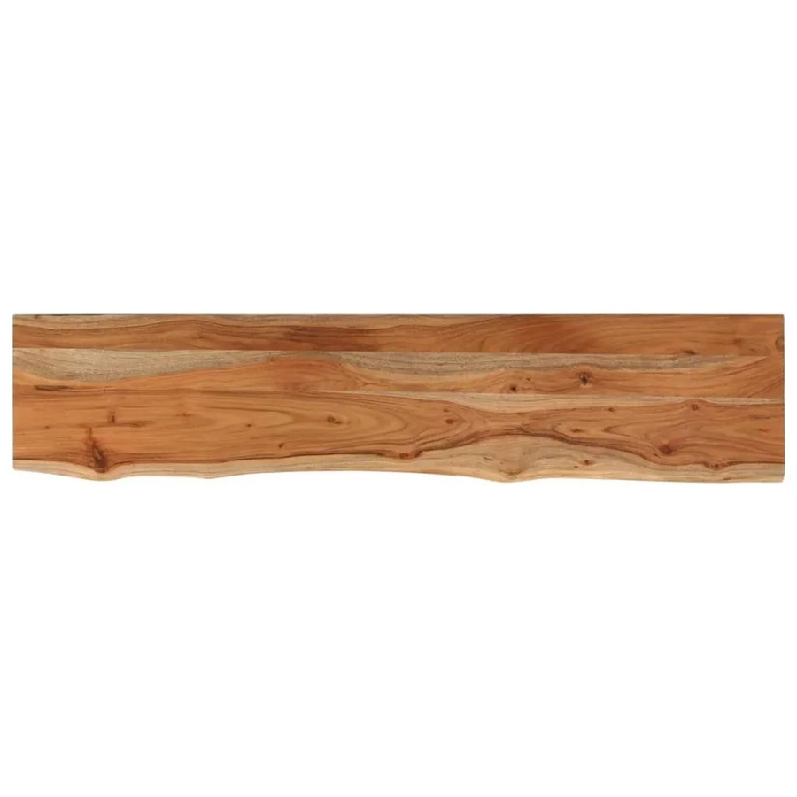 vidaXL Tischplatte aus Massivholz Akazie in Braun, Rechteckig, B/T/H: 180 x 30 x 2,5 cm - Bild 2