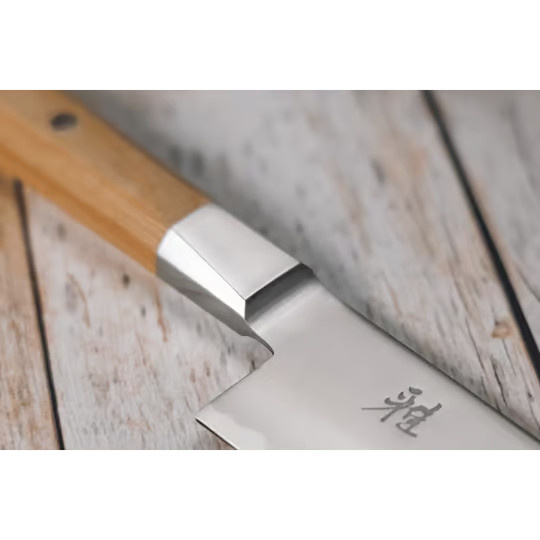 Miyabi 4000 FC Koya Santokumesser von Zwilling aus Sonderschmelzstahl mit Holzgriff in Braun - Bild 2