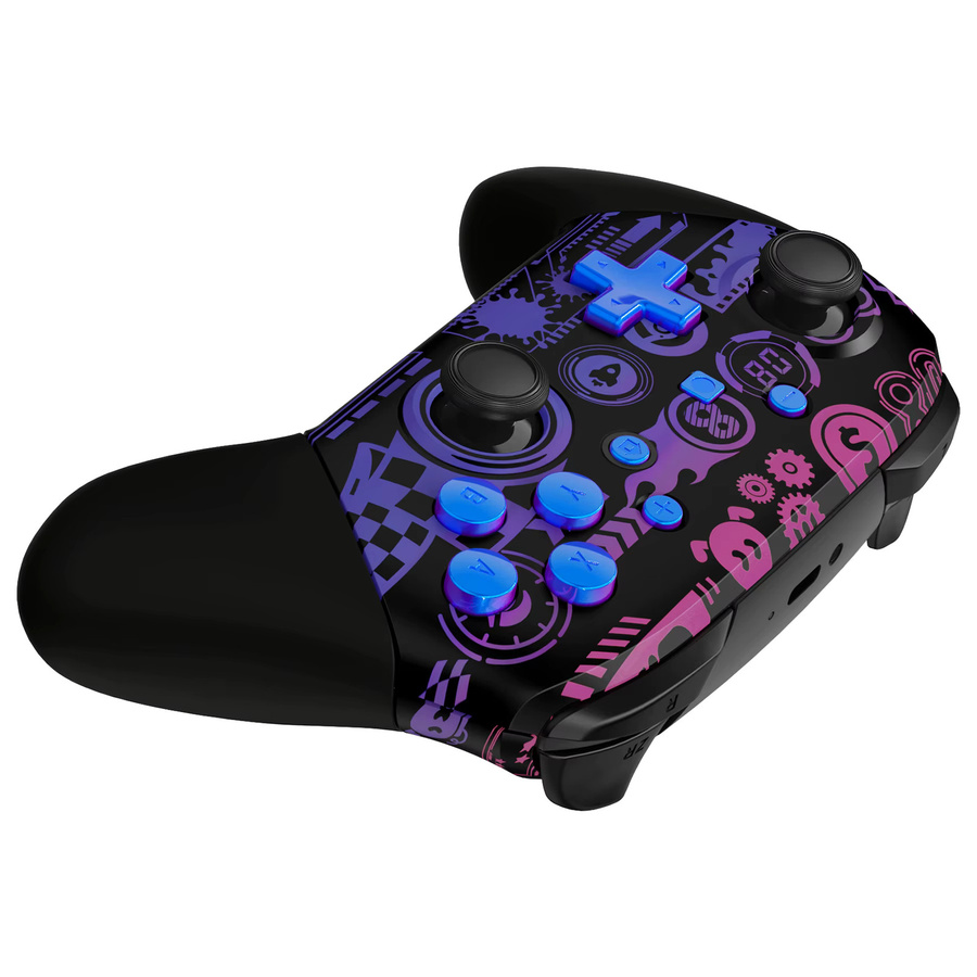 Extreme Rate Ersatzgehäuse Set Deluxe Championship für Nintendo Switch Pro mit Frontplatte, Rückplatte, Griffen und Buttons in Multicolour - Bild 5